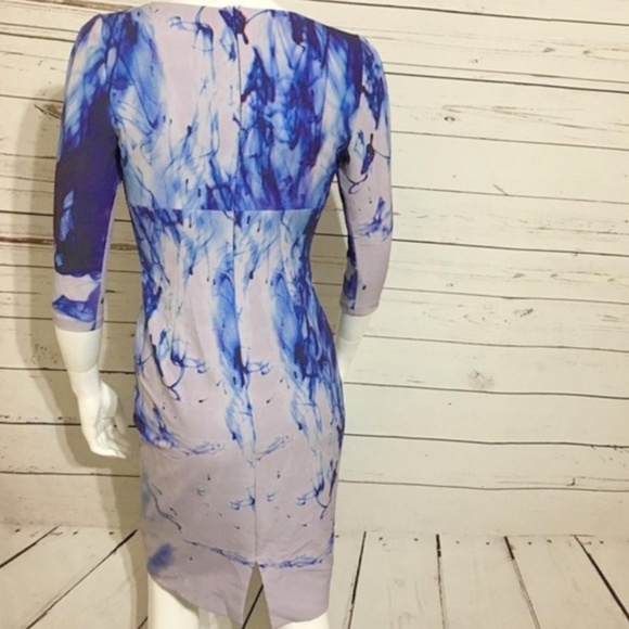 RENE RUIZ WOVEN SHEATH V NECK BODYCON A-LINE DRESS - Picture 5 of 6